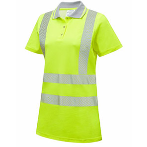 PULSAR LIFE Women’s Yellow Hi-Vis Polo Shirt