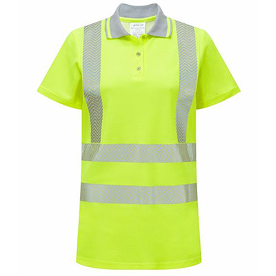 PULSAR LIFE Women’s Yellow Hi-Vis Polo Shirt