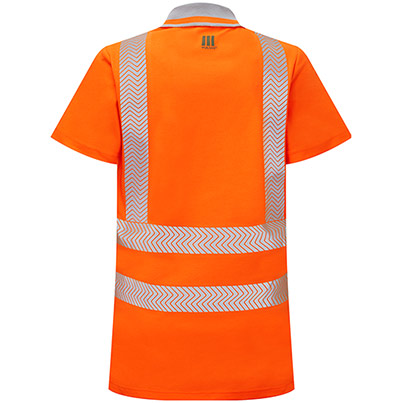 PULSAR LIFE Women’s Orange Hi-Vis Polo Shirt