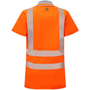 PULSAR LIFE Women’s Orange Hi-Vis Polo Shirt