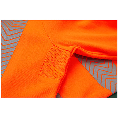 PULSAR LIFE Women’s Orange Long-Sleeve Hi-Vis Polo Shirt