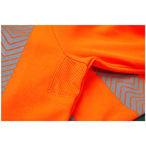 PULSAR LIFE Women’s Orange Long-Sleeve Hi-Vis Polo Shirt