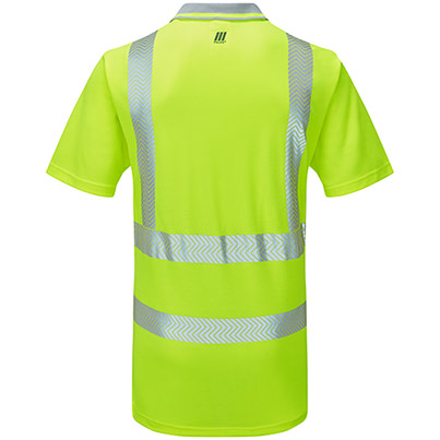 PULSAR LIFE Men’s Yellow Hi-Vis Polo Shirt