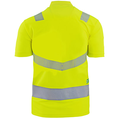 Arco Responsible Men’s Yellow Hi-Vis Polo Shirt