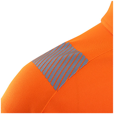 Arco Responsible Men’s Orange Hi-Vis Polo Shirt
