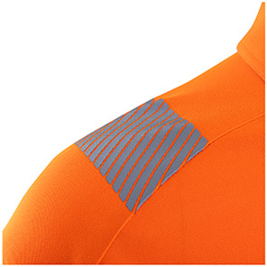 Arco Responsible Men’s Orange Hi-Vis Polo Shirt