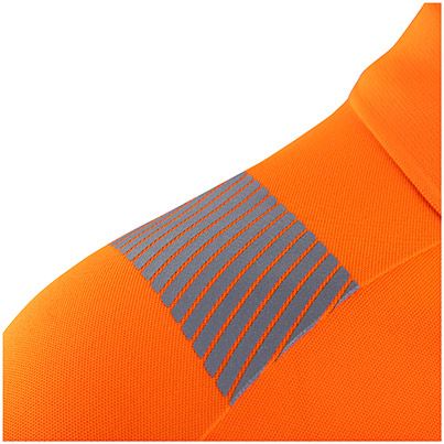 Arco Responsible Men’s Orange Long-Sleeve Hi-Vis Polo Shirt