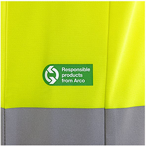 Arco Responsible Men’s Yellow Hi-Vis T-Shirt