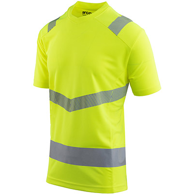 Arco Responsible Men’s Yellow Hi-Vis T-Shirt