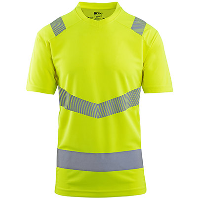 Arco Responsible Men’s Yellow Hi-Vis T-Shirt
