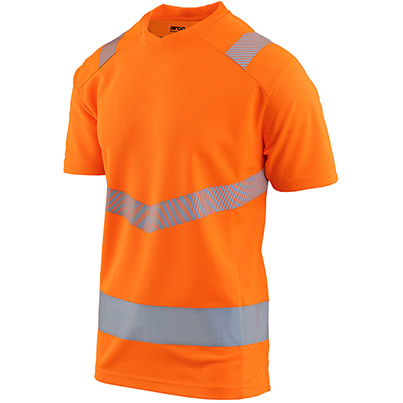 Arco Responsible Men’s Orange Hi-Vis T-Shirt