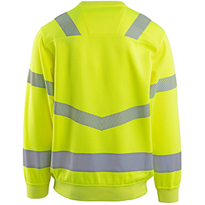Arco Responsible Men’s Yellow Hi-Vis Sweatshirt