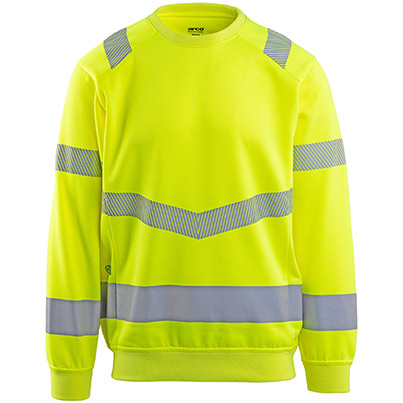 Arco Responsible Men’s Yellow Hi-Vis Sweatshirt