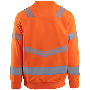 Arco Responsible Men’s Orange Hi-Vis Sweatshirt