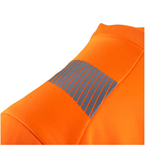 Arco Responsible Men’s Orange Hi-Vis Sweatshirt