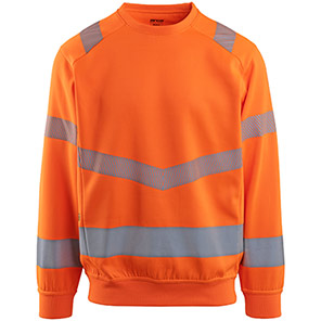 Arco Responsible Men’s Orange Hi-Vis Sweatshirt