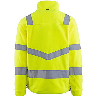 Arco Responsible Men’s Yellow Hi-Vis Fleece Jacket