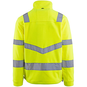Arco Responsible Men’s Yellow Hi-Vis Fleece Jacket
