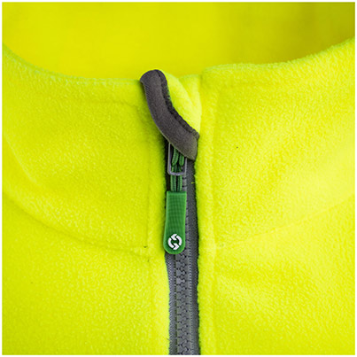 Arco Responsible Men’s Yellow Hi-Vis Fleece Jacket