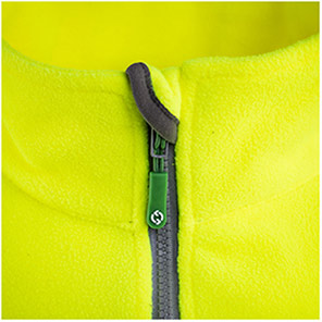 Arco Responsible Men’s Yellow Hi-Vis Fleece Jacket