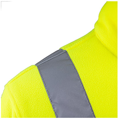 Arco Responsible Men’s Yellow Hi-Vis Fleece Jacket