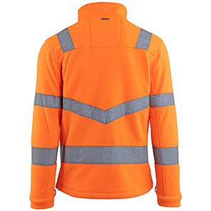 Arco Responsible Men’s Orange Hi-Vis Fleece Jacket