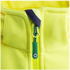Arco Responsible Men’s Yellow Hi-Vis Softshell Jacket