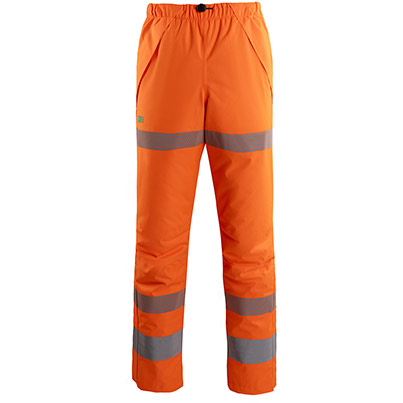 Arco Responsible Orange Hi-Vis Overtrousers