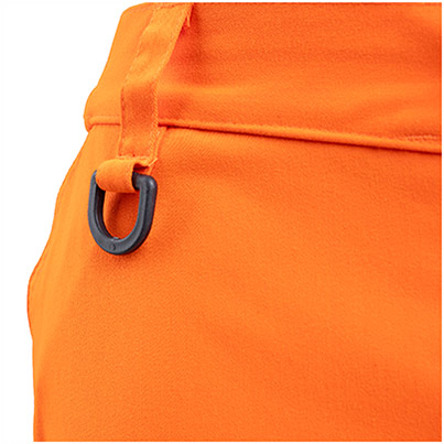 Arco Responsible Men’s Orange Hi-Vis Cargo Trousers with Kneepad Pockets