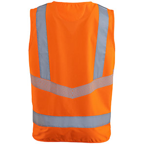 Arco Responsible Men’s Orange Hi-Vis Vest