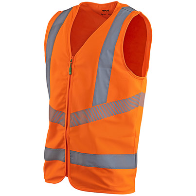 Arco Responsible Men’s Orange Hi-Vis Vest