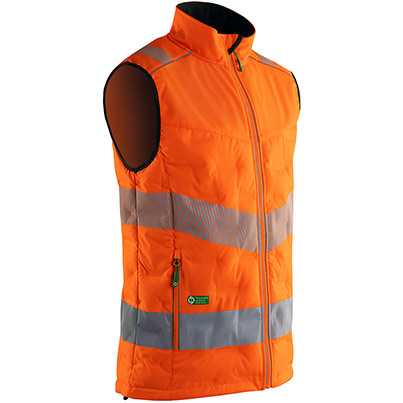 Arco Responsible Orange Hi-Vis Bodywarmer