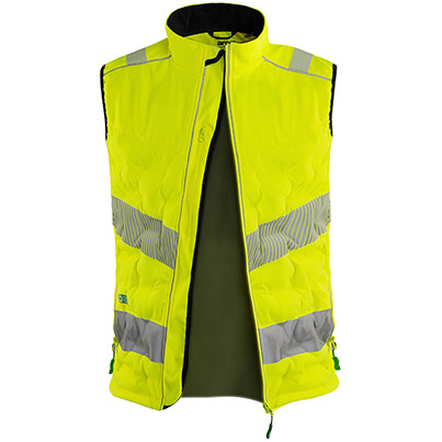 Arco Responsible Yellow Hi-Vis Bodywarmer