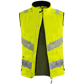 Arco Responsible Yellow Hi-Vis Bodywarmer