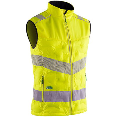 Arco Responsible Yellow Hi-Vis Bodywarmer