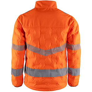 Arco Responsible Orange Hi-Vis Puffer Jacket