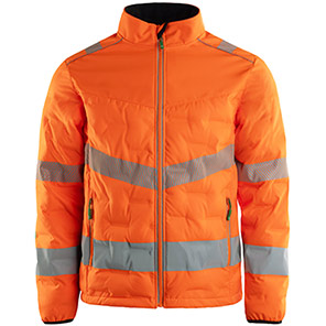 Arco Responsible Orange Hi-Vis Puffer Jacket 5XL