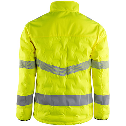 Arco Responsible Yellow Hi-Vis Puffer Jacket