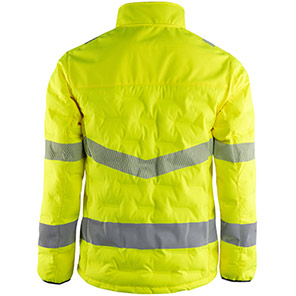 Arco Responsible Yellow Hi-Vis Puffer Jacket