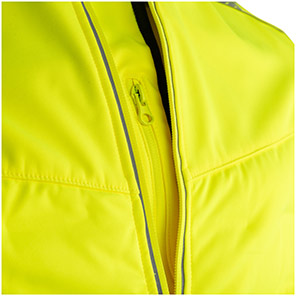 Arco Responsible Yellow Hi-Vis Puffer Jacket