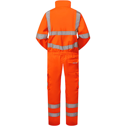 Leo Molland CV01 Orange Hi-Vis Overalls