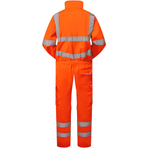 Leo Molland CV01 Orange Hi-Vis Overalls