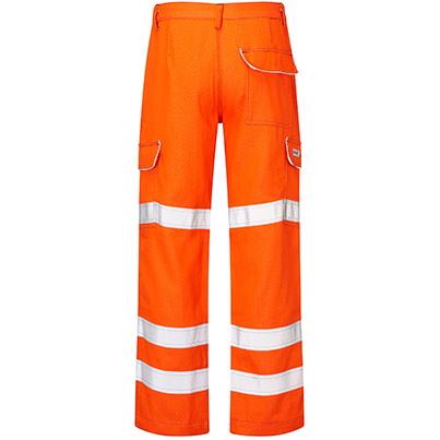 PULSAR PRARC07 Men’s Orange Hi-Vis Arc-Flash Cargo Trousers