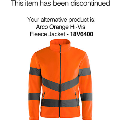 Arco Essentials Orange Hi-Vis Fleece Jacket