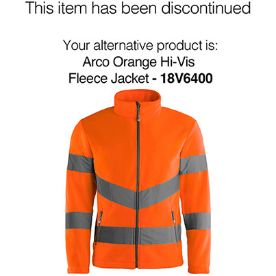 Arco Essentials Orange Hi-Vis Fleece Jacket