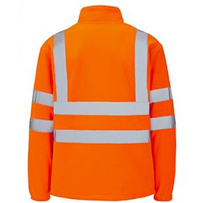 Arco Essentials Orange Hi-Vis Fleece Jacket