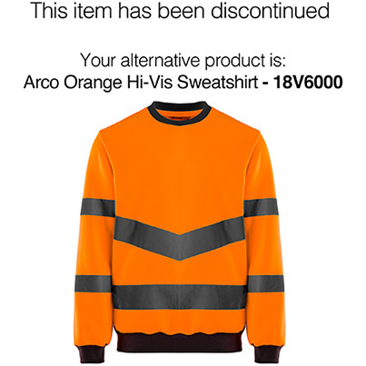 Arco Essentials Orange Hi-Vis Sweatshirt