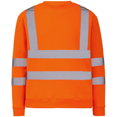 Arco Essentials Orange Hi-Vis Sweatshirt