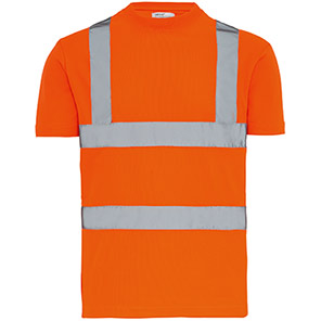 Arco Essentials Orange Wicking Hi-Vis T-Shirt
