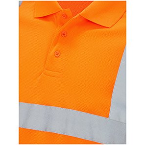 Arco Essentials Men’s Orange Hi-Vis Polo Shirt